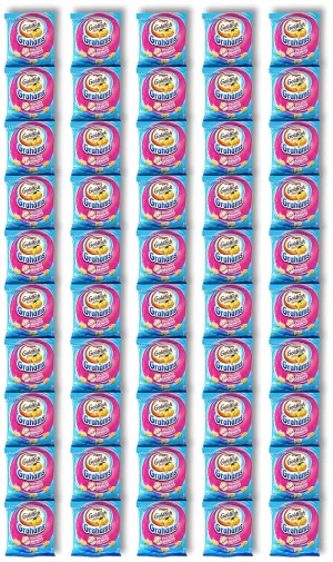 Niro Assortment | Gold fish Grahams Value Pack | Vanilla Cupcake Baked Grahams Snacks Sampler bag | 50 Count