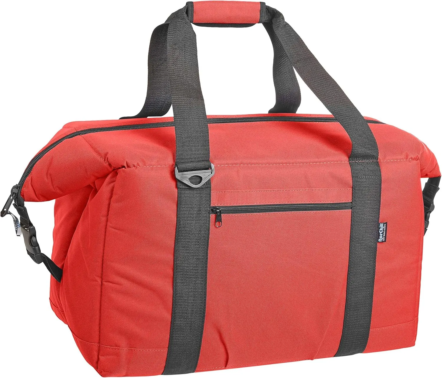 NorChill Can Voyager Series Insulated Soft Sided Cooler - Can Sizes: 12, 24, and 48 - Colors: Red, Blue, and Black