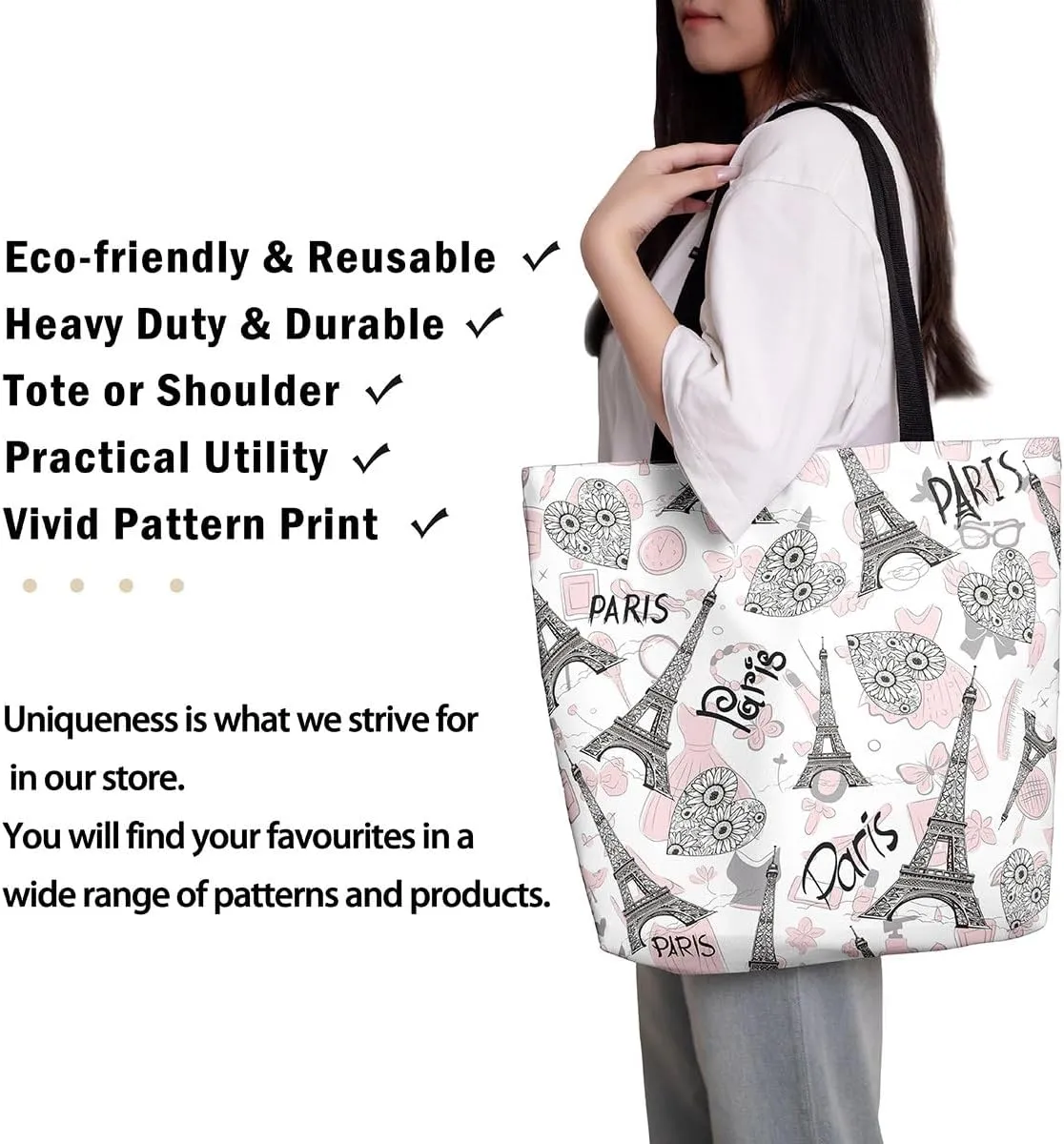 Nurse Gifts for Women,Nursing Canvas Tote Bag for Women,Nurse Hat Stethoscope Waterproof Beach Bag