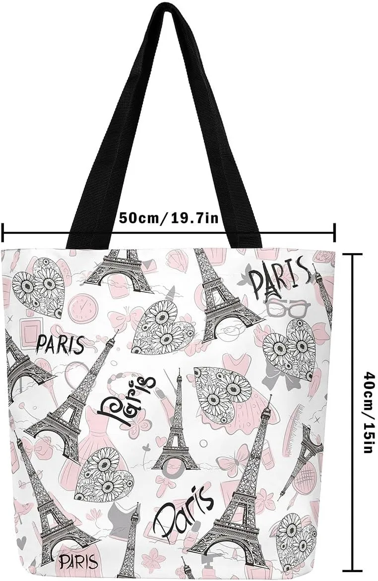 Nurse Gifts for Women,Nursing Canvas Tote Bag for Women,Nurse Hat Stethoscope Waterproof Beach Bag