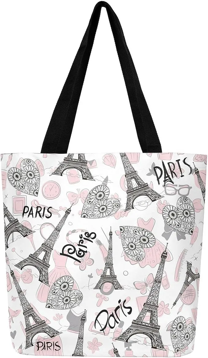 Nurse Gifts for Women,Nursing Canvas Tote Bag for Women,Nurse Hat Stethoscope Waterproof Beach Bag