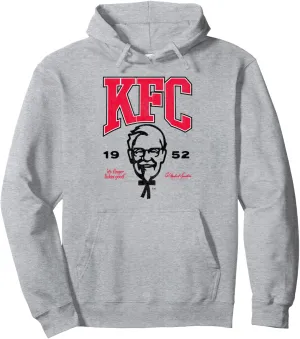 Officially Licensed KFC Colonel Sanders Chicken the Hard Way Pullover Hoodie