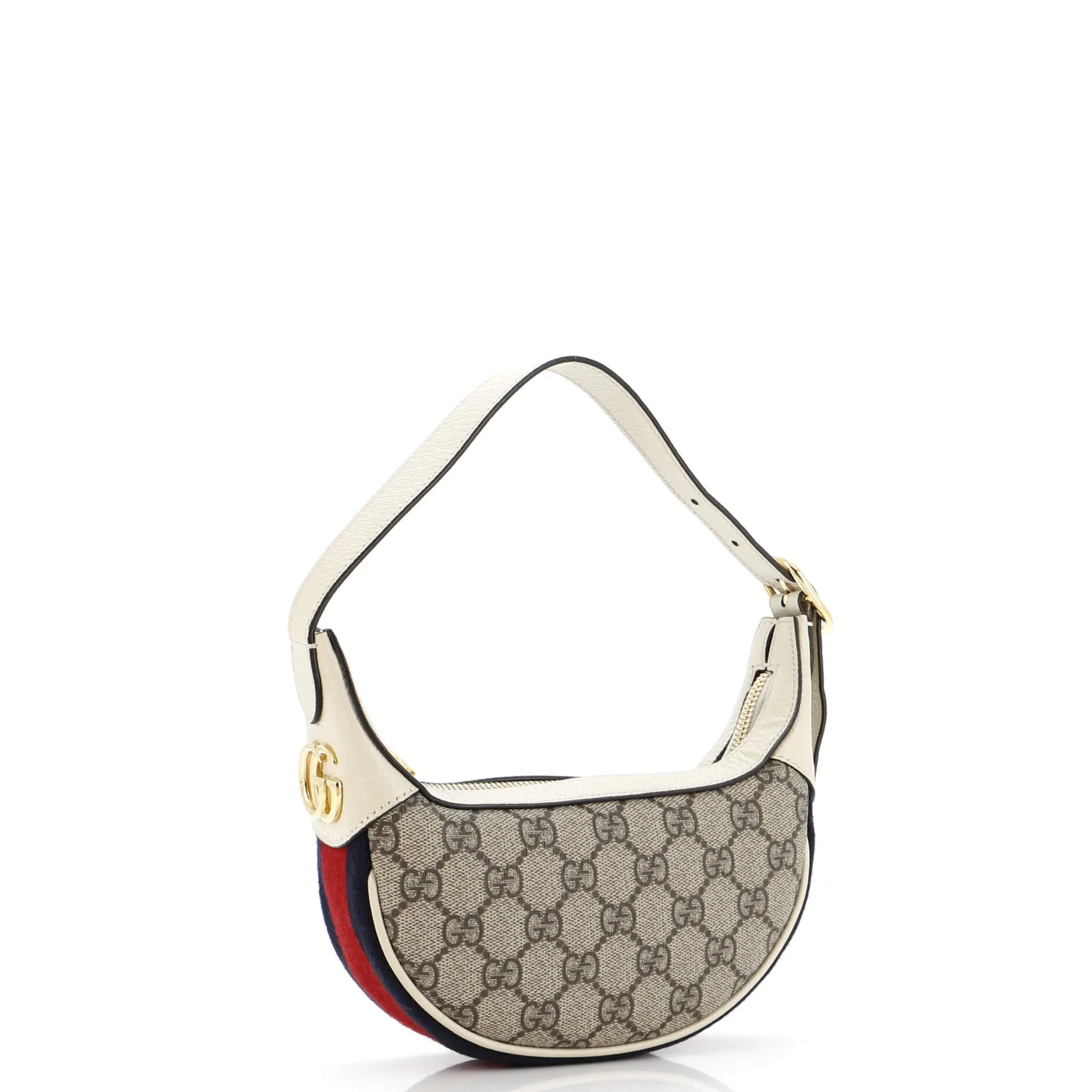 Ophidia Zip Hobo GG Coated Canvas Mini