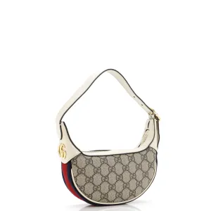 Ophidia Zip Hobo GG Coated Canvas Mini