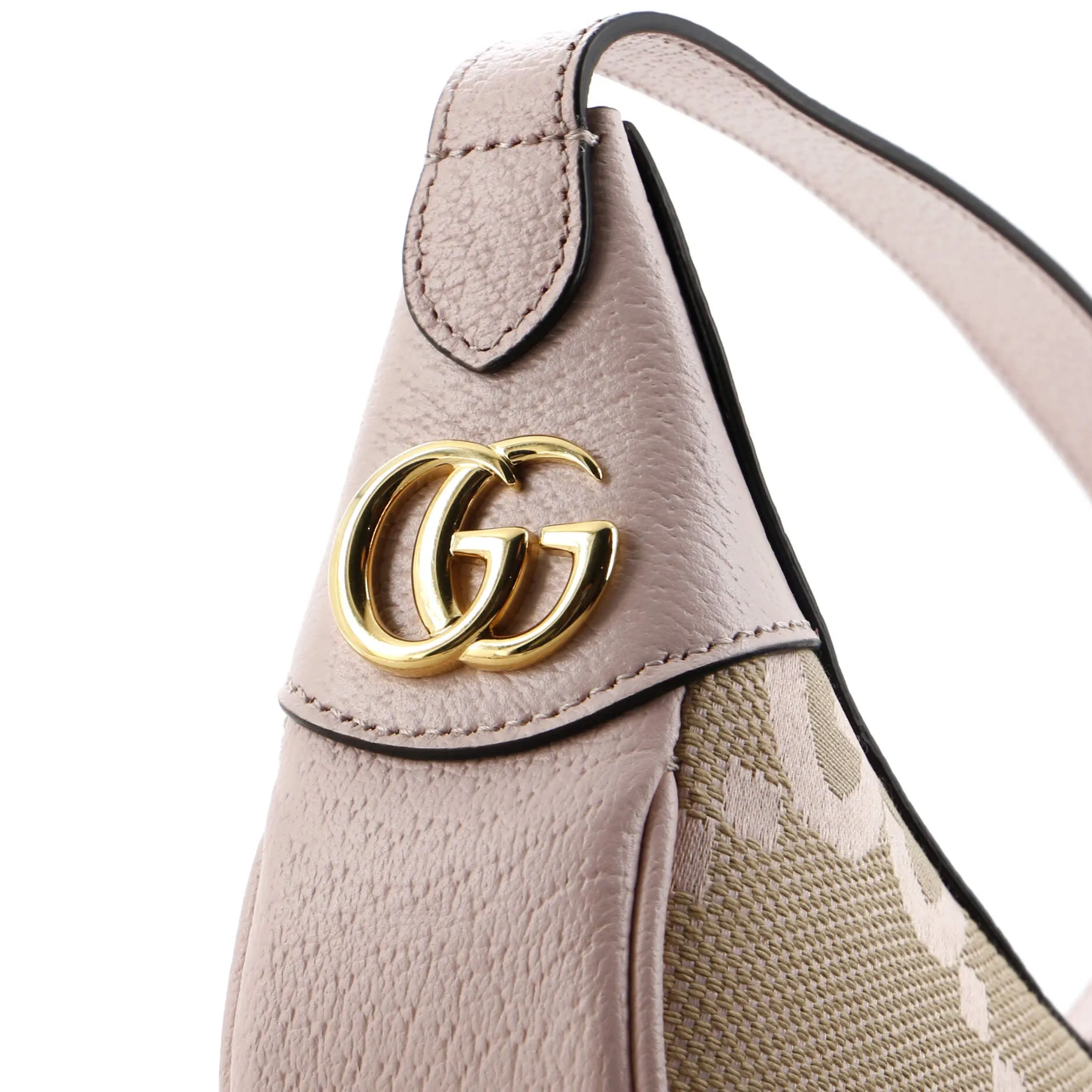 Ophidia Zip Hobo Jumbo GG Canvas with Leather Mini