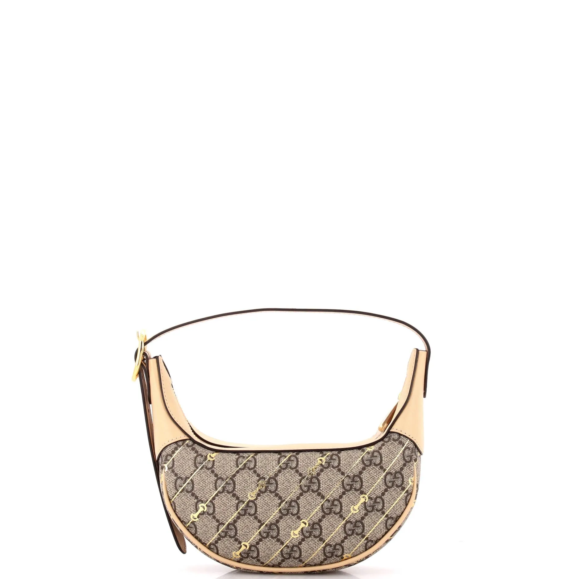 Ophidia Zip Hobo Print GG Coated Canvas Mini