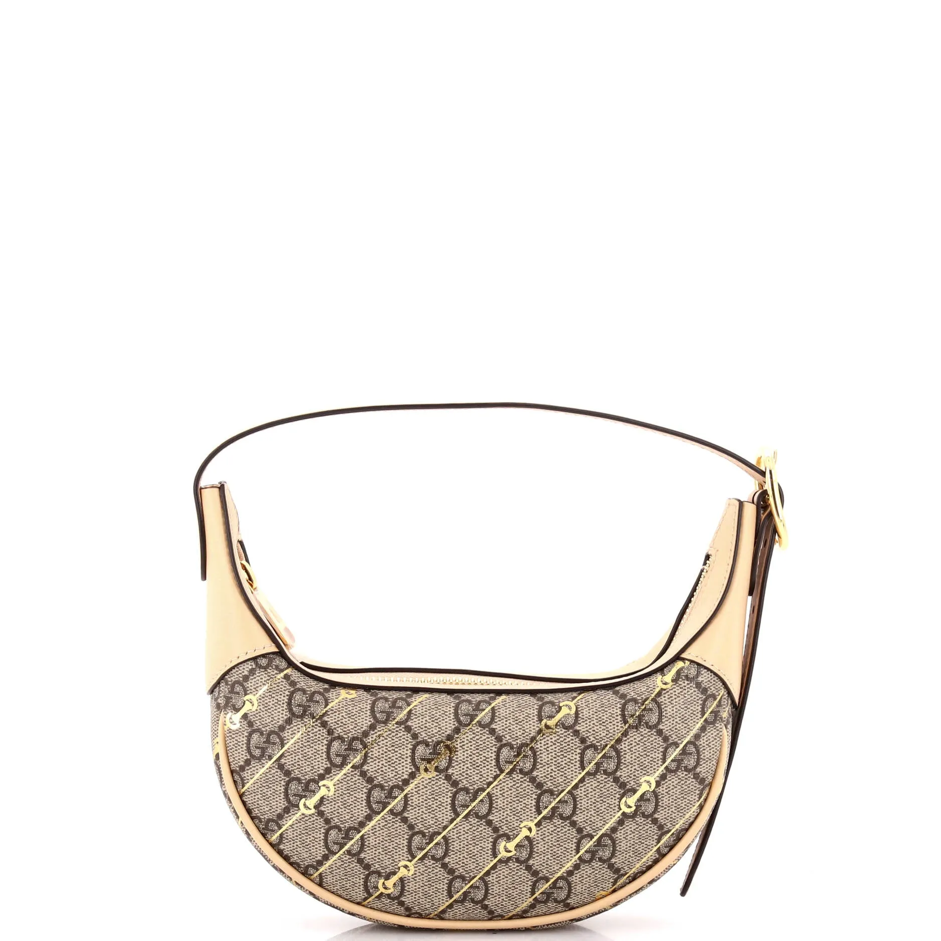 Ophidia Zip Hobo Print GG Coated Canvas Mini