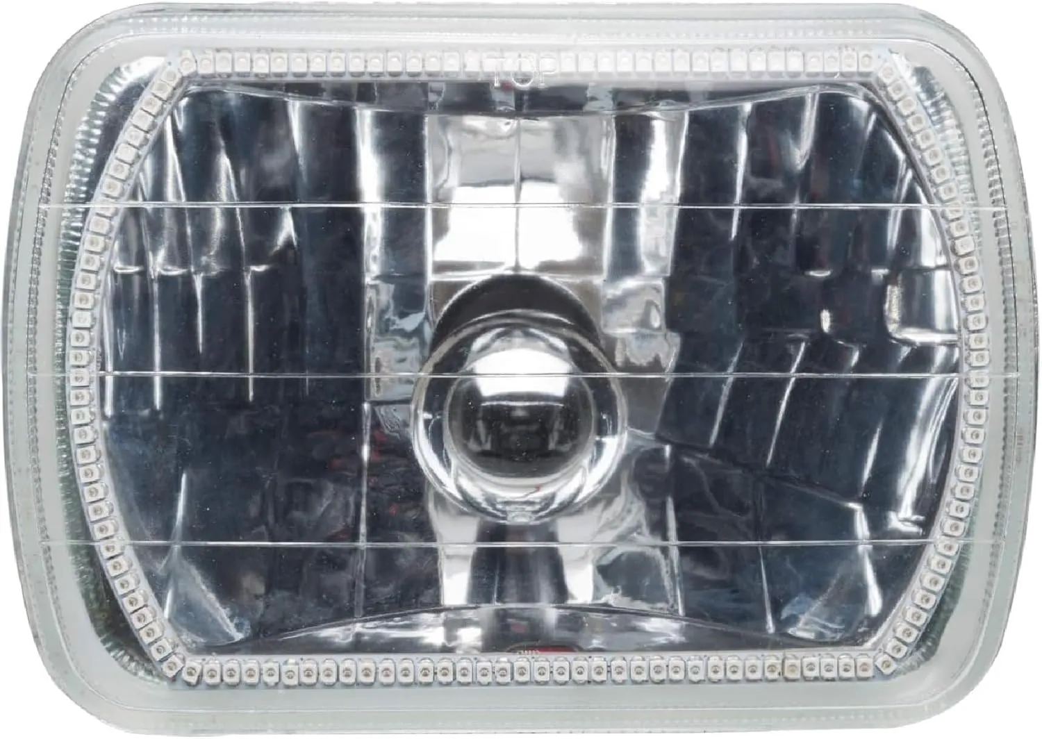 ORACLE Lighting 6908-002 7X6 Inch Blue Sealed Beam Headlight with Pre-Installed SMD Halo fits Classic Cars Trucks Motorcycles - Replacement for H6054 Sealed Beam Headlights