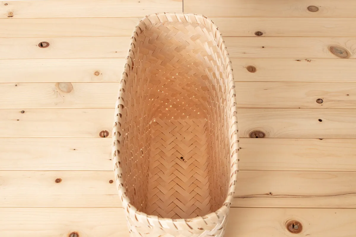 Organizing basket slim S, L  / Itaya maple / Akita-JPN 720909