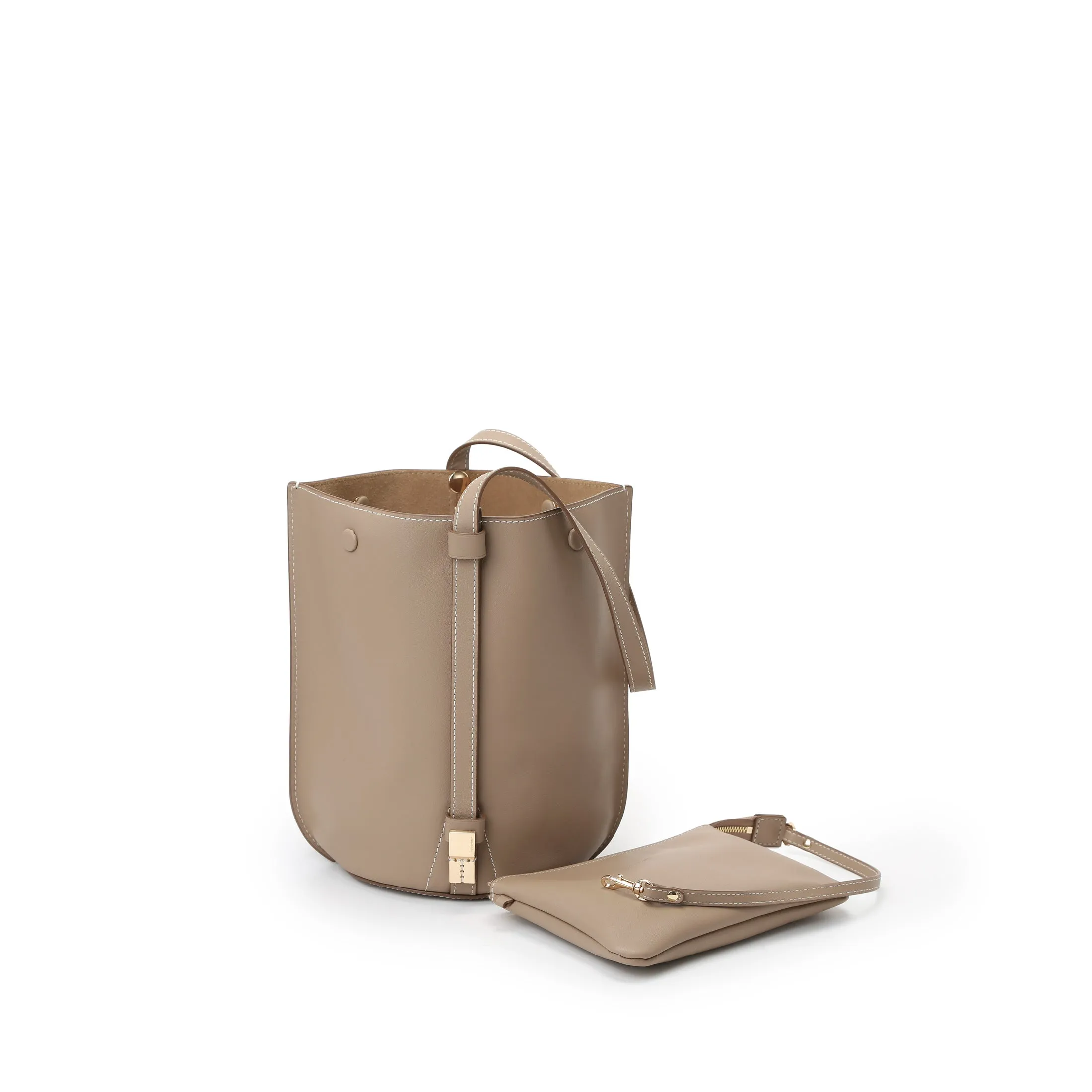 Orukami Petit Sac Fourre-Tout Convertible À Crochet Plat - Toffee