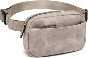 pclove Belt Bag for Women Crossbody Bags for Women Trendy Chest Bag for Men Vegan Leather Small Fanny Packs for Women Cross Body Bag purses Women Fashion Waist Packs