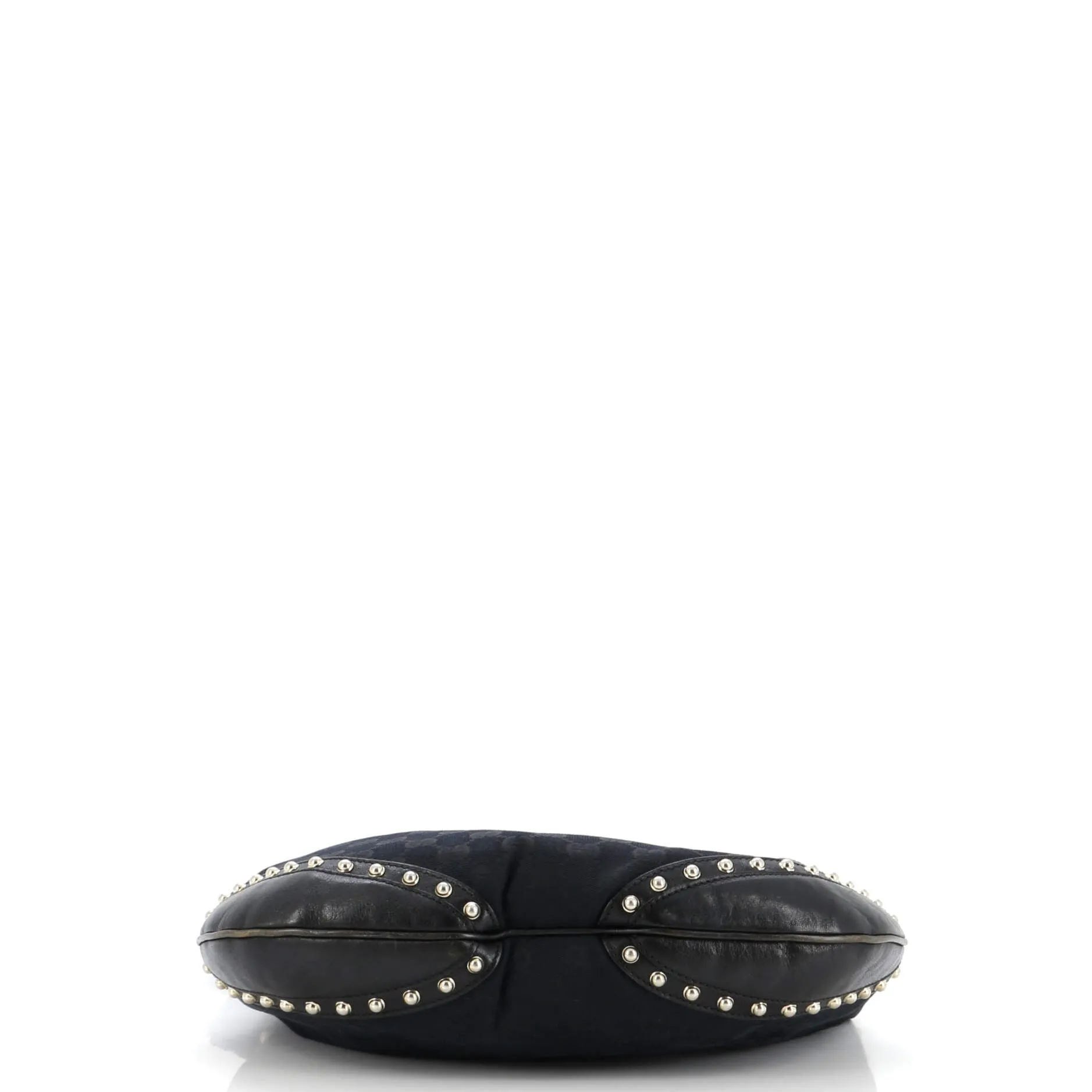 Pelham Web Hobo Studded GG Canvas Medium
