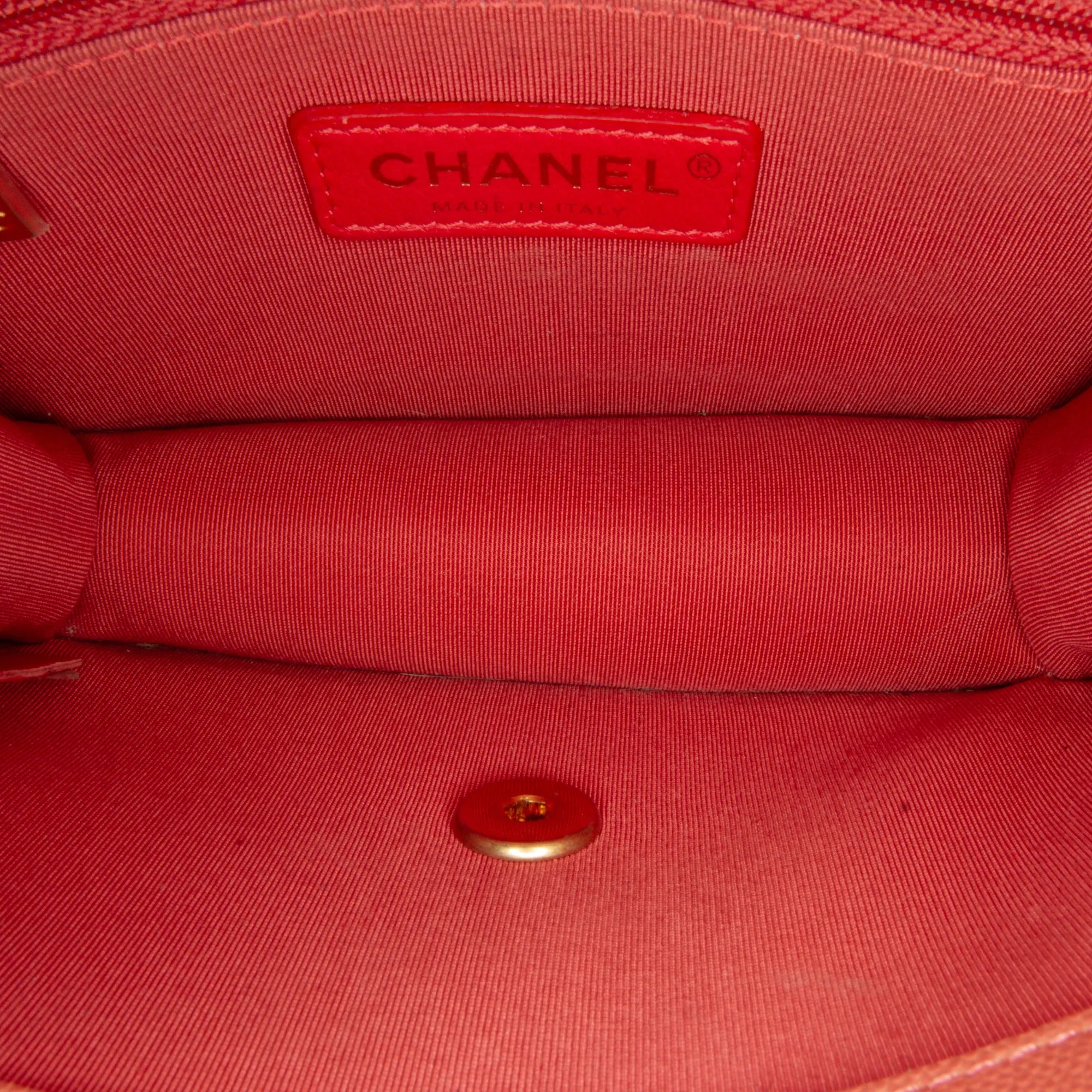 Pink Chanel Caviar Sunset On The Sea Flap Belt Bag