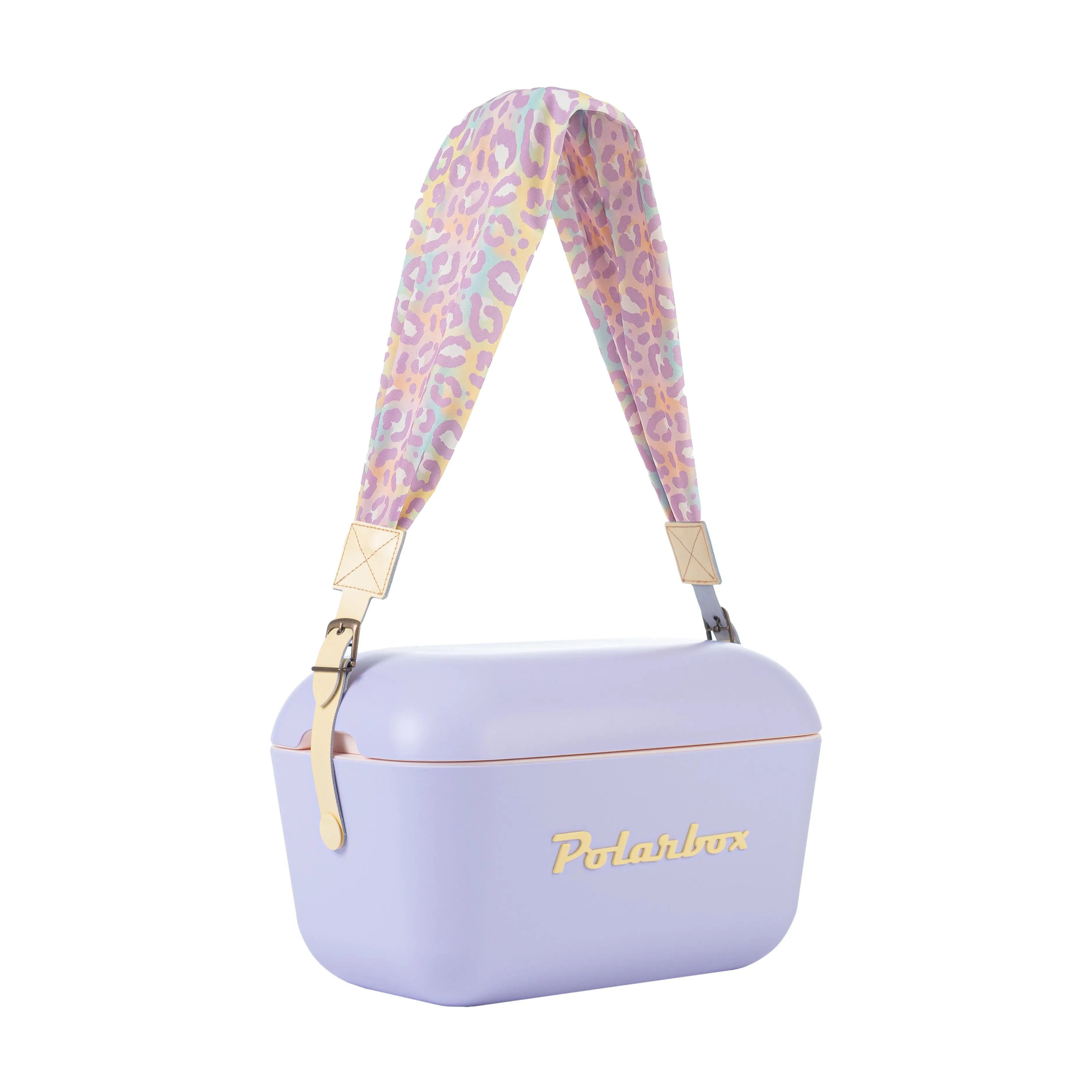 Polarbox Prinkstyle Pop Strap - Animal Print with Yellow Straps