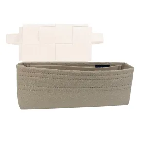 Premium Bag Organizer for Bottega Veneta Cassette Belt (Handmade/20 Color Options) [Organiser, Liner, Insert, Shaper]
