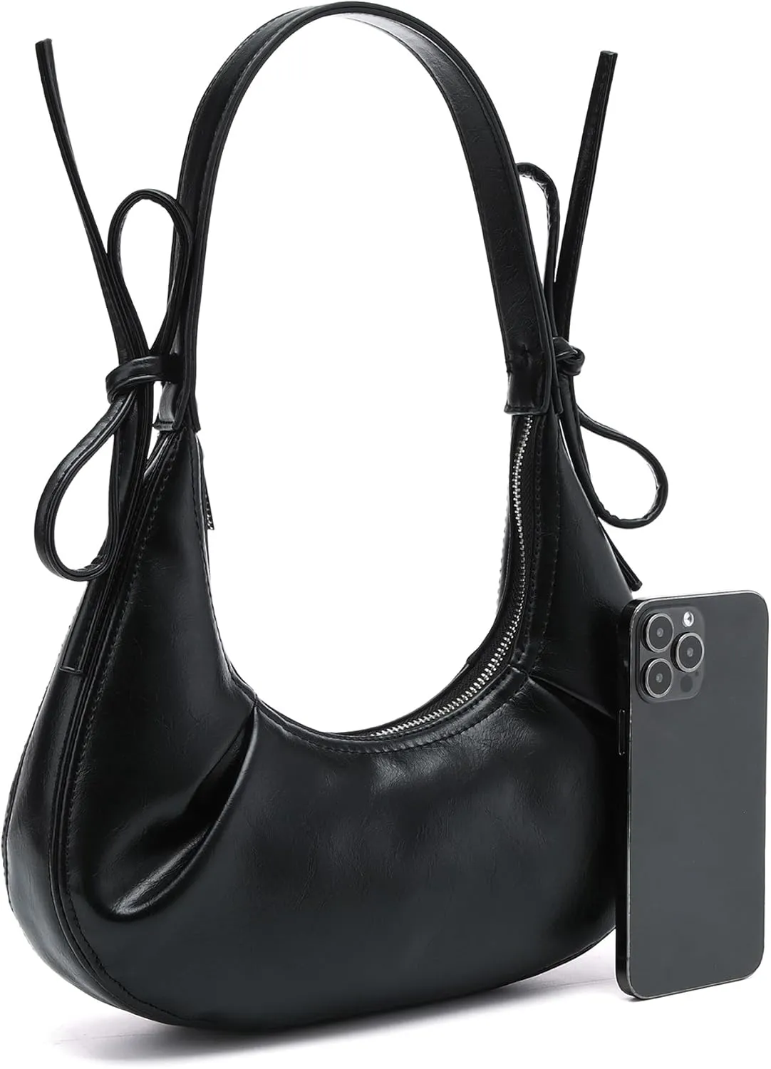 Purse for Women Crescent Shoulder Bags Women Small Clutch Bag Cute Hobo Tote Underarm Purse
