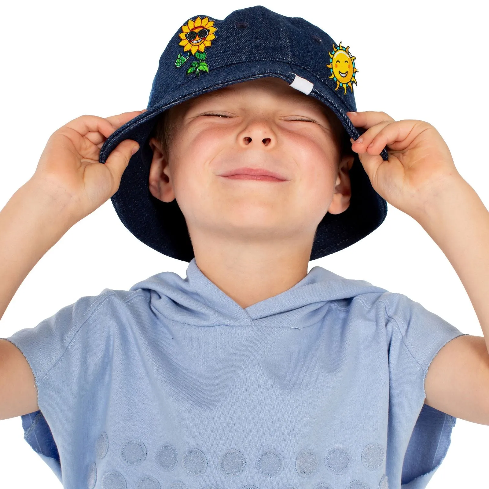 Rabble Unisex Kids' Bucket Hat  with Blossom & Wonder Dabblz Bundle
