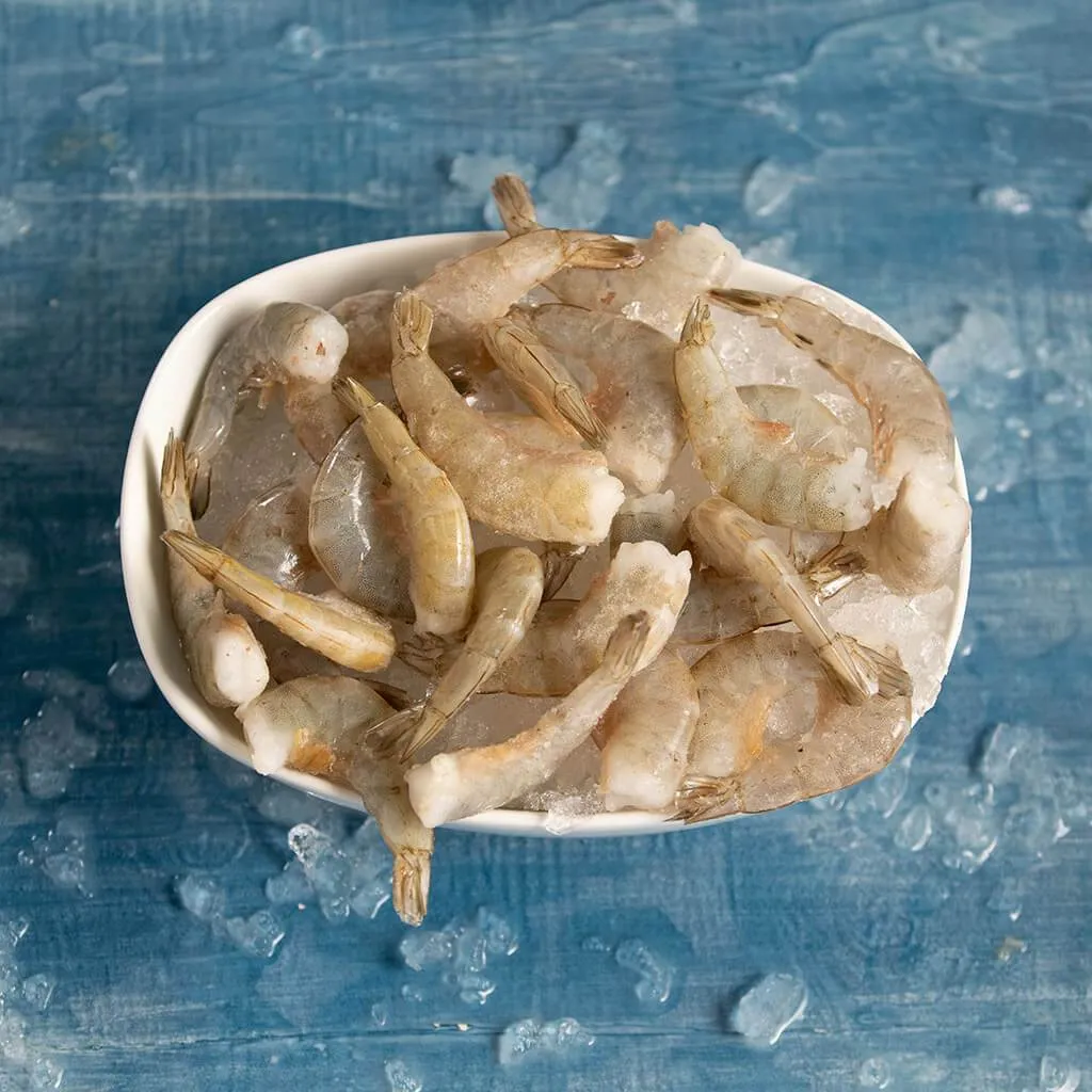 Raw Pacific White Shrimp