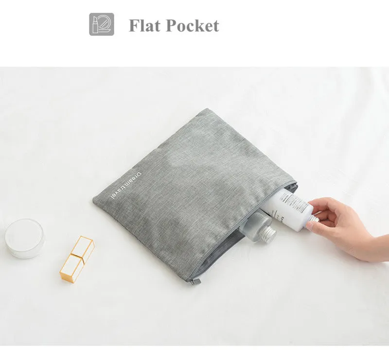 Realaiot 7PCS/Set High Quality New Oxford Cloth Ms Travel Mesh Bag In Bag Luggage Organizer Packing Cube Organiser For Clothing