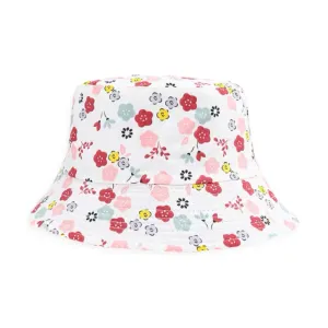 Red Blossom Breeze Floral Bucket Hat