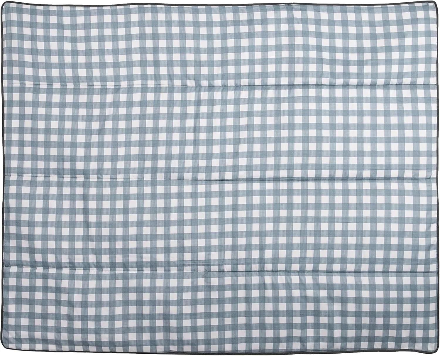 RED ROVR Large Indoor/Outdoor Adventure Blanket |for Parks, The Beach and Indoor activites |Compact with Shoulder Strap & Pocket (Picnic Blue)