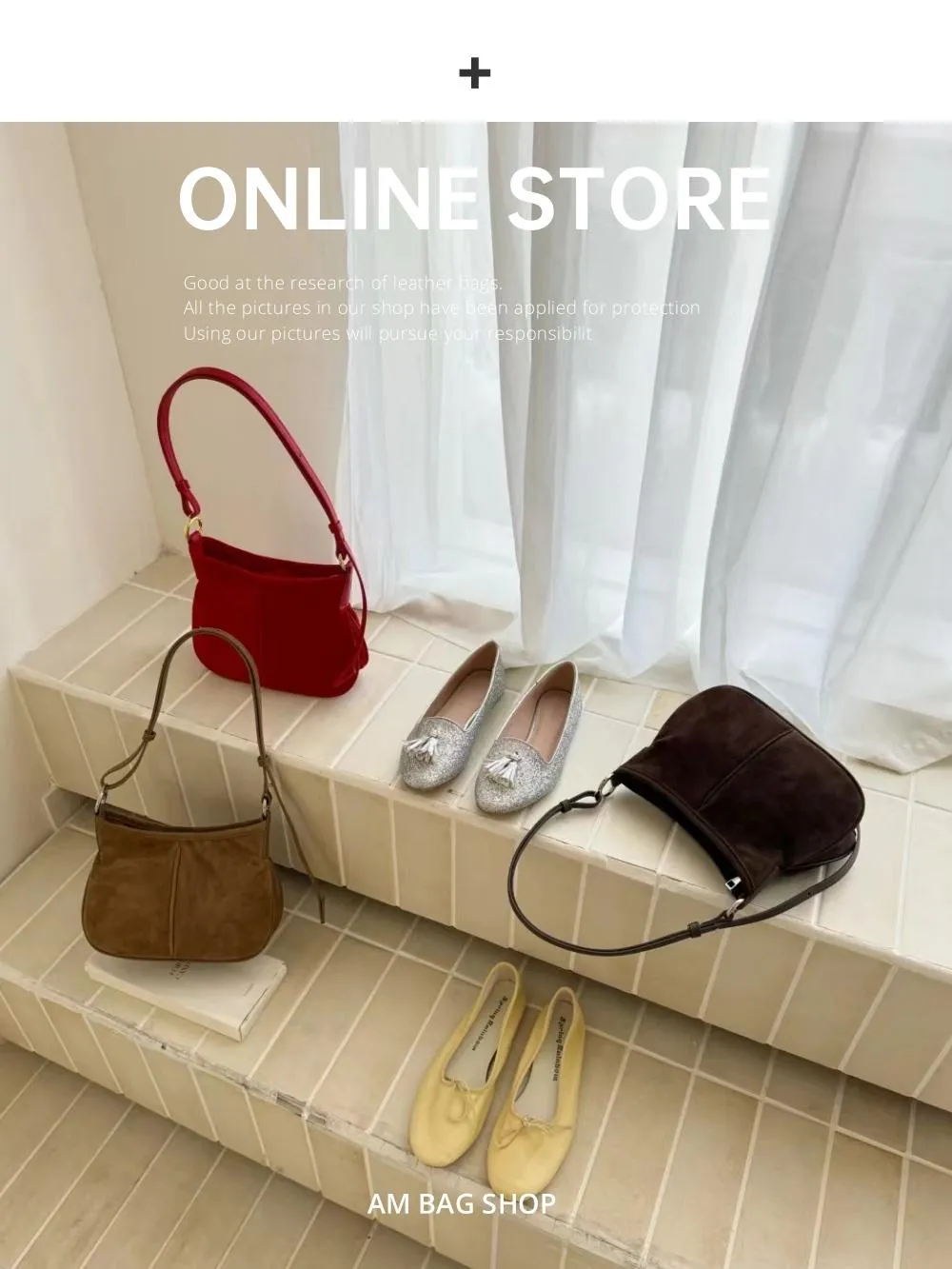 Retro Red Hobo Bag
