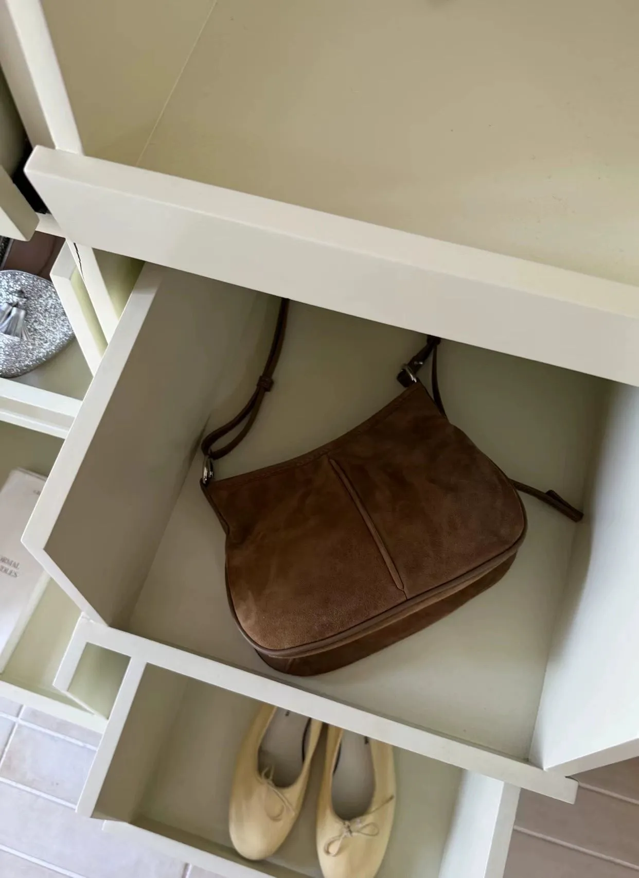 Retro Red Hobo Bag