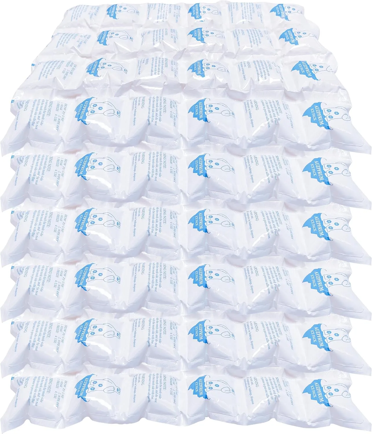 Reusable Ice Pack for Shipping Frozen Food 6 Sheets Dry Ice Packs for Cooler Long Lasting Cold Freezer Packs for Mailing Perishables Storage Flexible Ice Packs for Lunch Boxes Bags