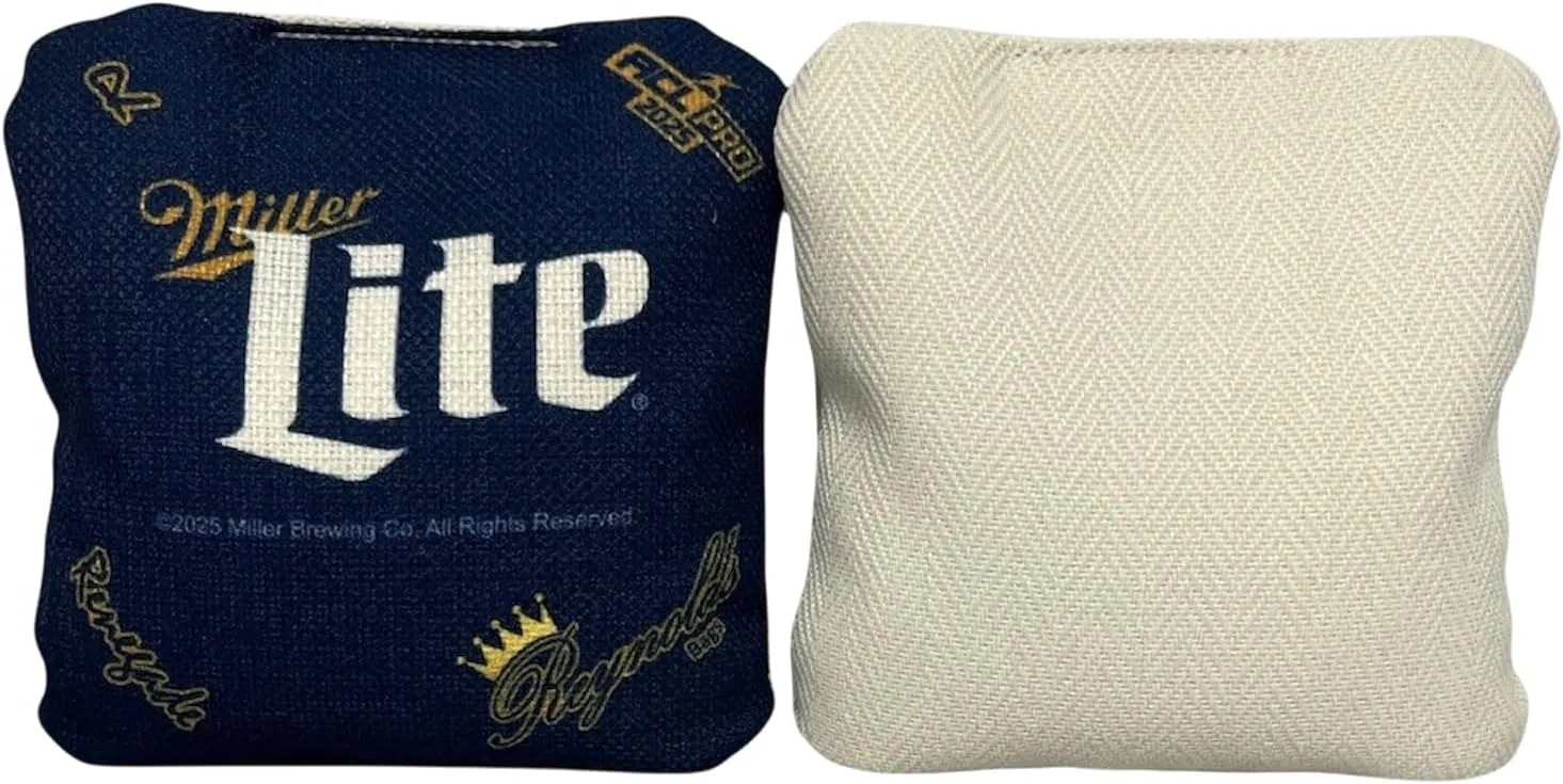 Reynolds Cornhole Bags - Miller LITE - ACL Pro Approved - Set of 4