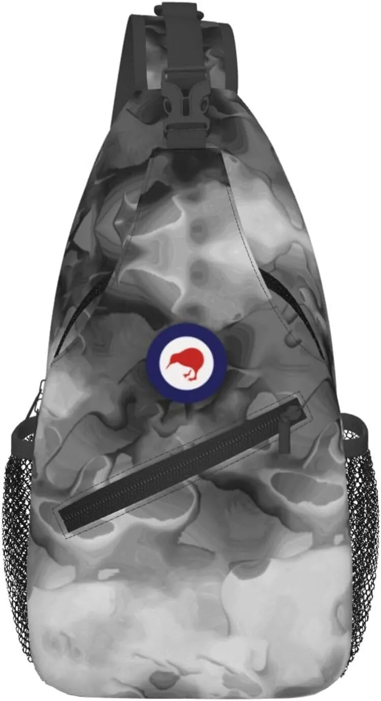 Royal New Zealand Air Force Sling Bag Crossbody Backpack Shoulder Casual Daypack Bag for Men Women