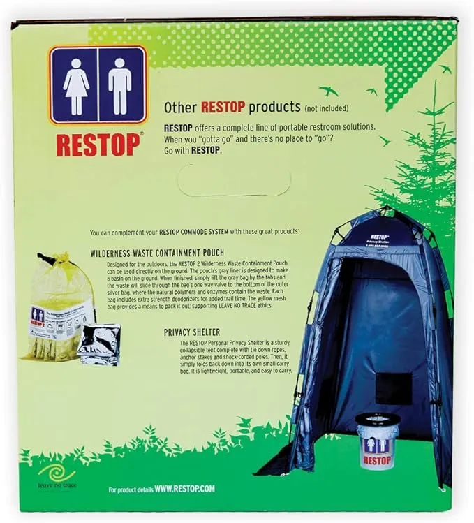 RS510 Commode w/Supplies (10 RS2 Solid and Liquid Waste Bags)