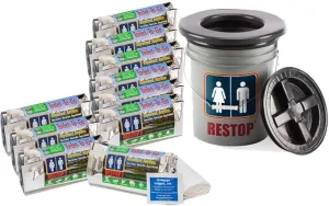 RS510 Commode w/Supplies (10 RS2 Solid and Liquid Waste Bags)
