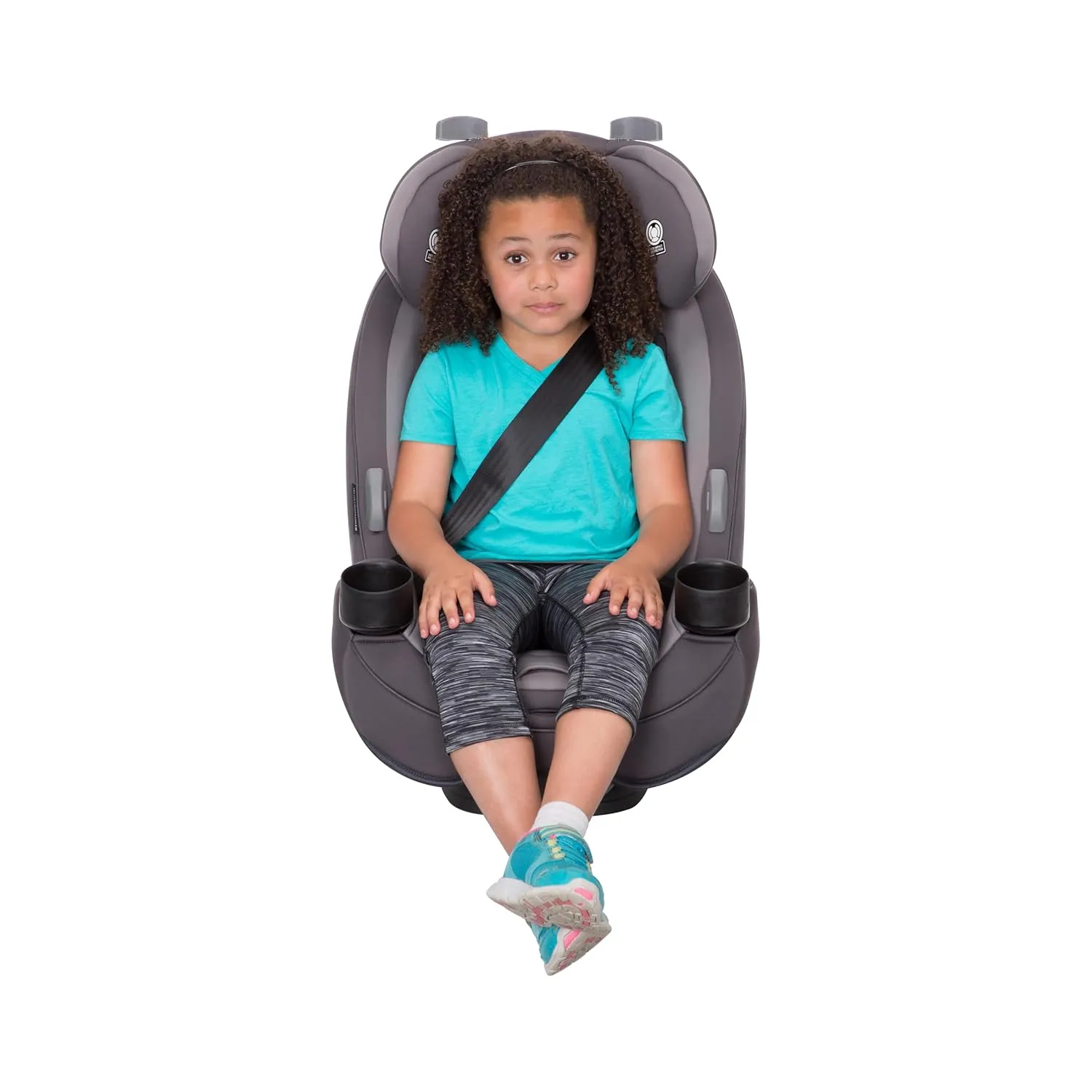 Safety 1st Grow and Go All-in-One Slim Convertible Car Seat, Rear Facing, 5-40 lbs, Forward Facing (30–65 lbs), High Back Booster Seat 40-100 pounds, Harvest Moon