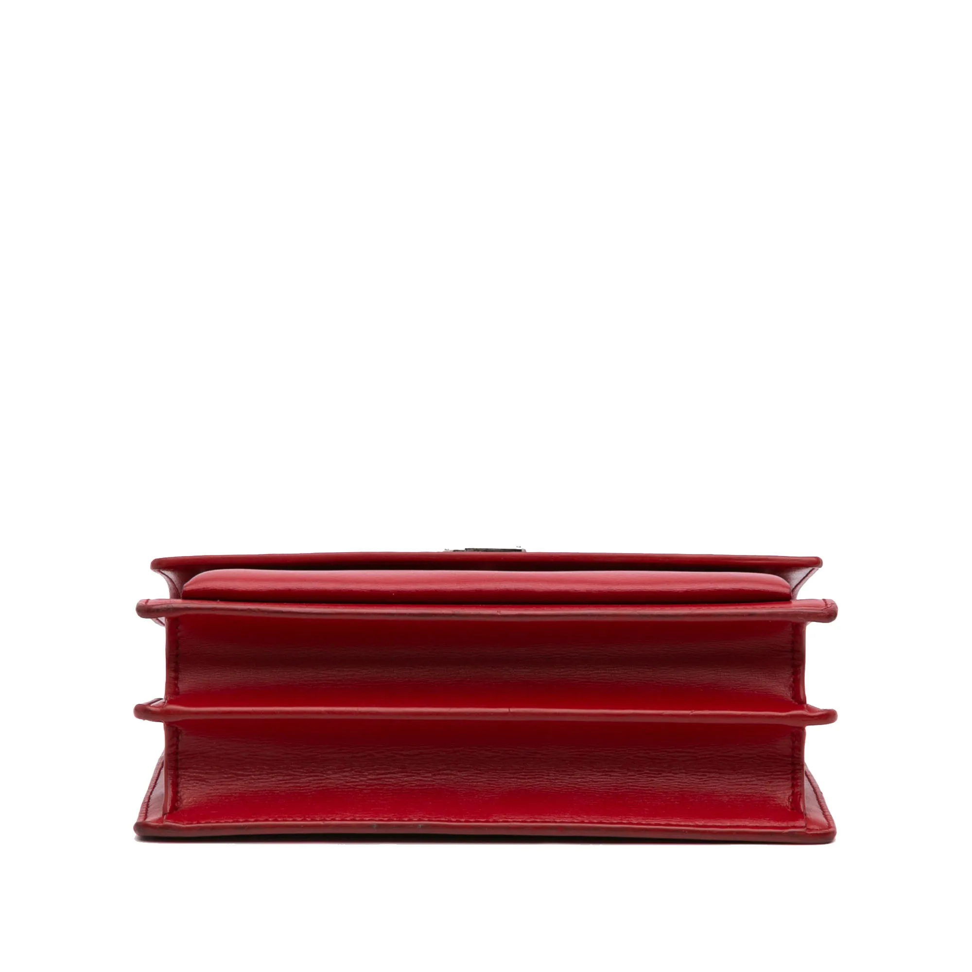 Saint Lau Medium Leather Monogram Sunset Crossbody