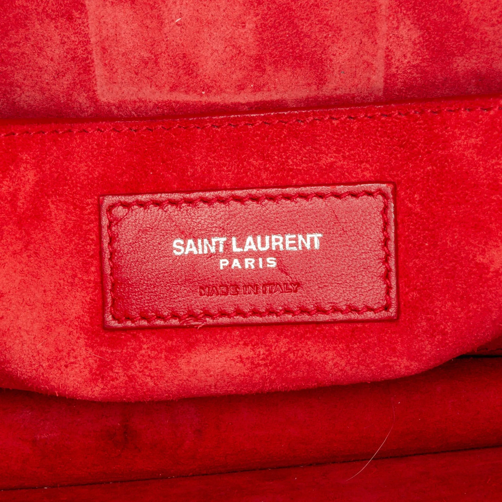 Saint Lau Medium Leather Monogram Sunset Crossbody