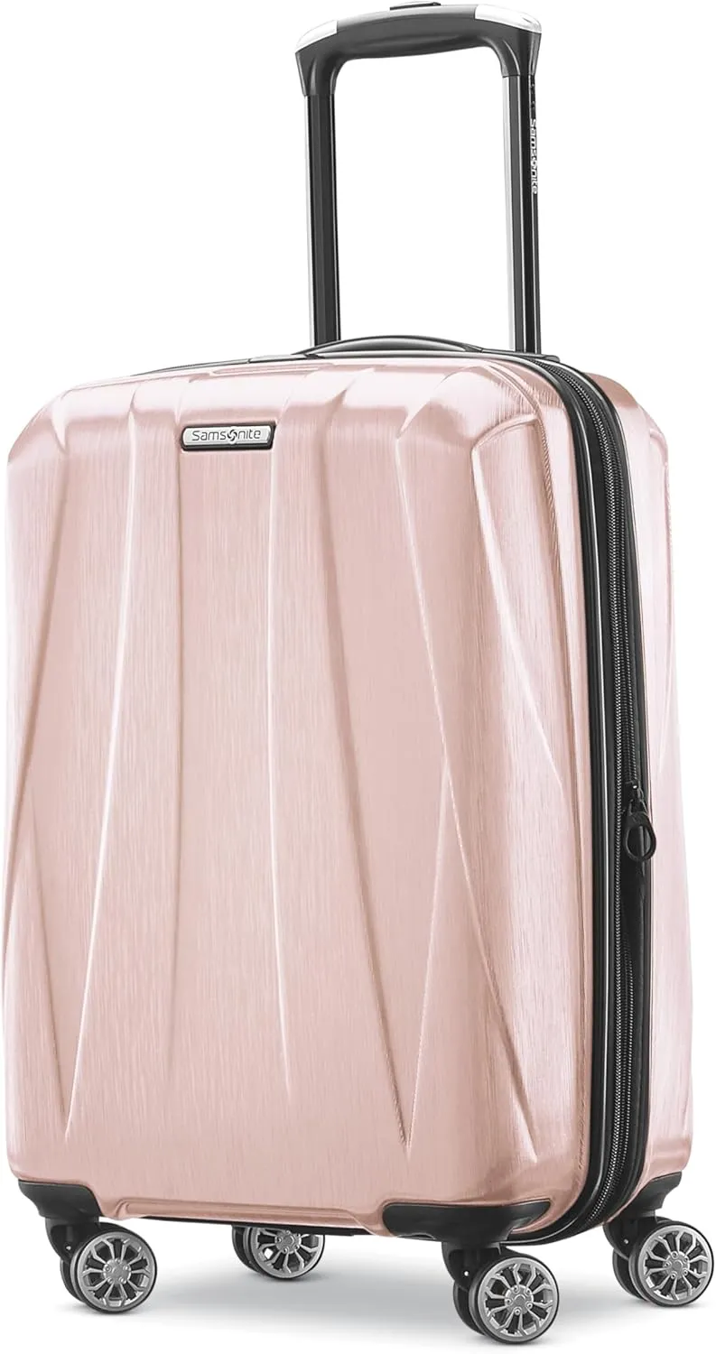 Samsonite Centric 2 Hardside Expandable Luggage with Spinner Wheels, Blossom Pink, 2-Piece Set (20/24)
