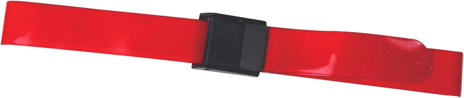 Secure EZ Clean Vinyl Gait Belt for Elderly, Easy to Clean Plastic Wipeable Transfer Belt, Walking Stand Assist Aid for Seniors, Patient Caregivers, Nurses, Physical Therapy