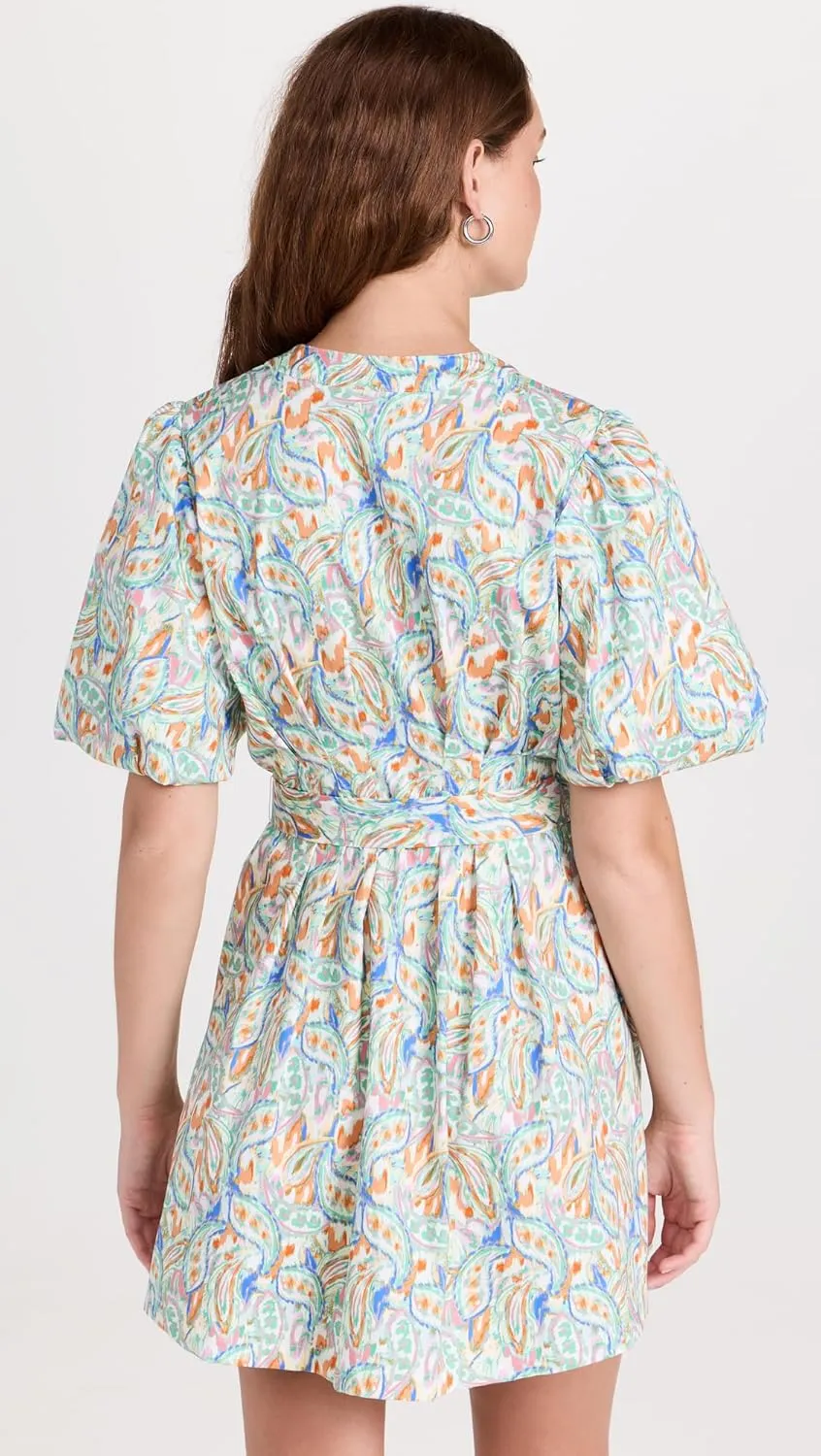 Shoshanna Women's Camaro Puff Sleeve Mini Dress