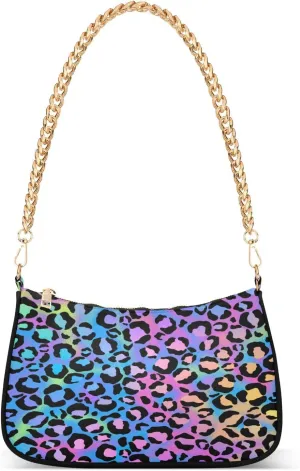 Shoulder Bags for Women Animal Zebra Leopard Cheetah Tiger Print Hobo Tote Handbag Small Clutch Purse with Zipper Closure