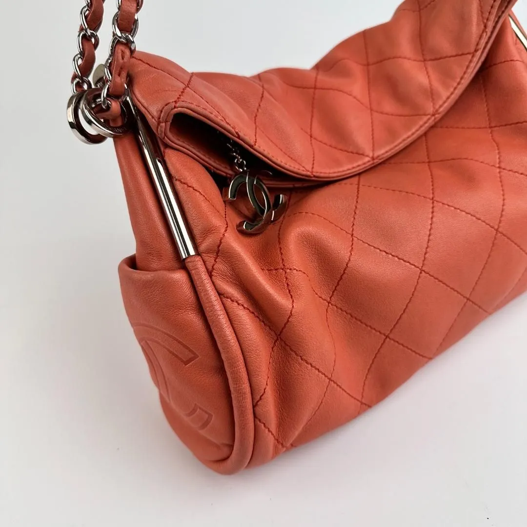 Shoulder Value-for-money Handbags Small MR Orange Ultimate Chanel Hobo Bags, - Soft Safety-assured