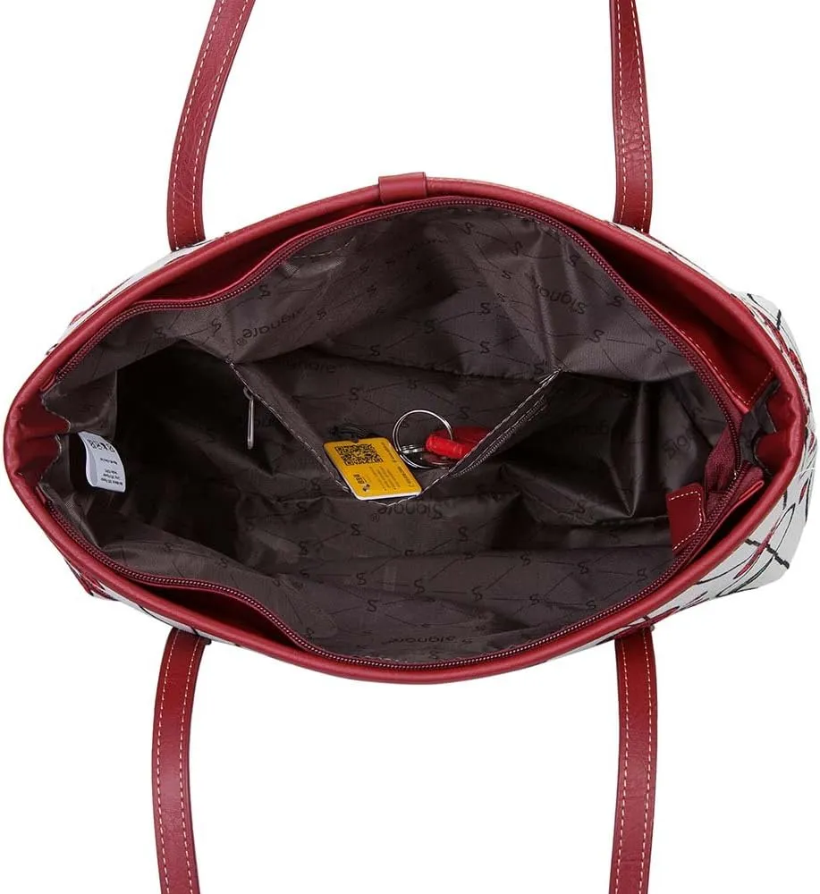 Signare Tapestry Shoulder Bag Tote Bag for Women with Travel or Work Tote Bags for Women