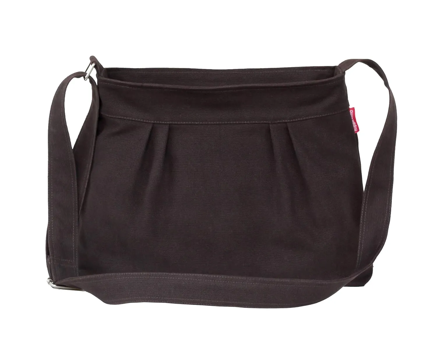Small Canvas Crossbody Bags Purse for Women Shoulder Handbag Vintage Dark Brown Hobo Messenger