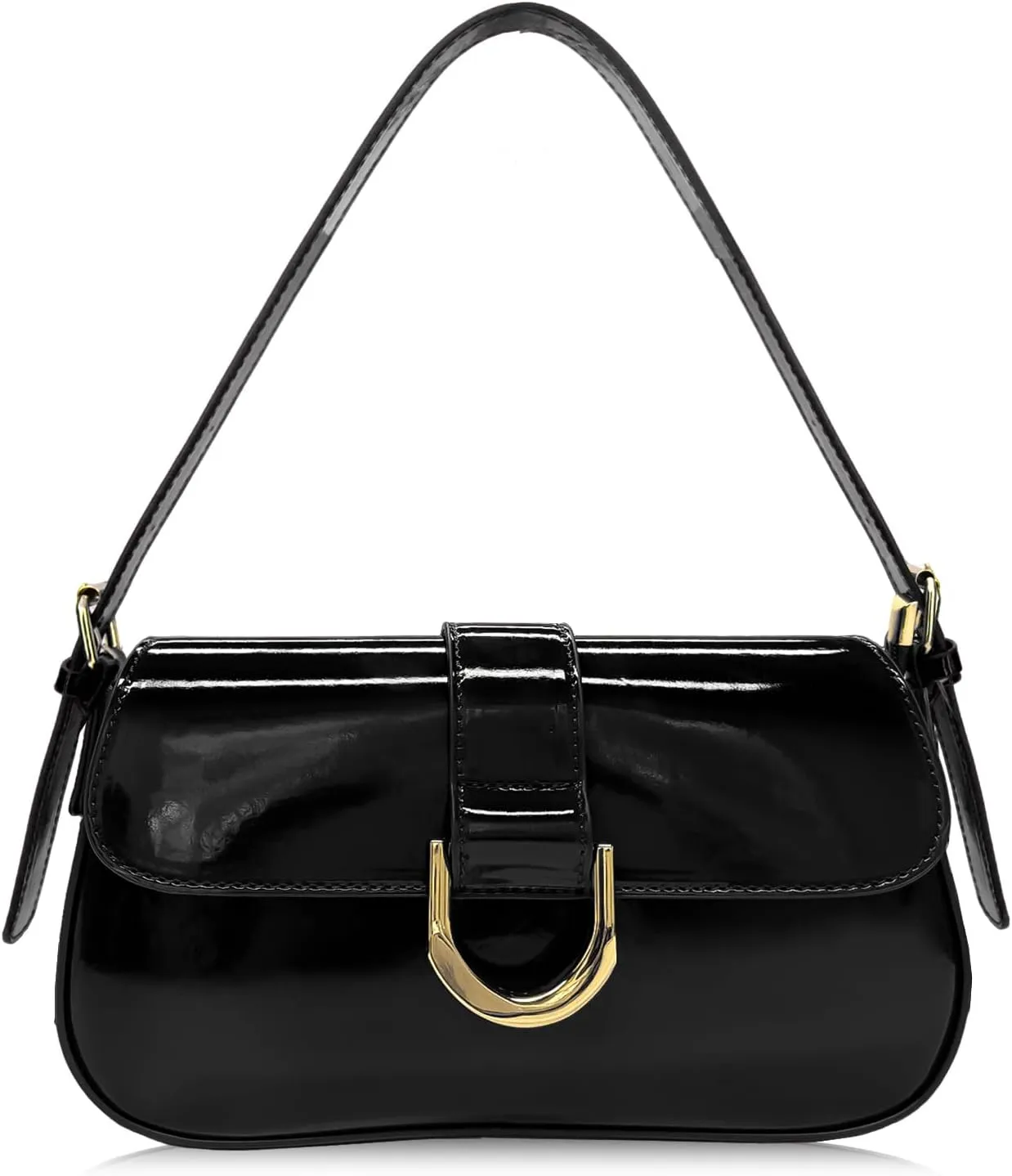 Small Shoulder Bag for Women, Red Retro Y2K Purse Trendy Crossbody Red Bag Handbag Top Handle Hobo Underarm Clutch bag 2025