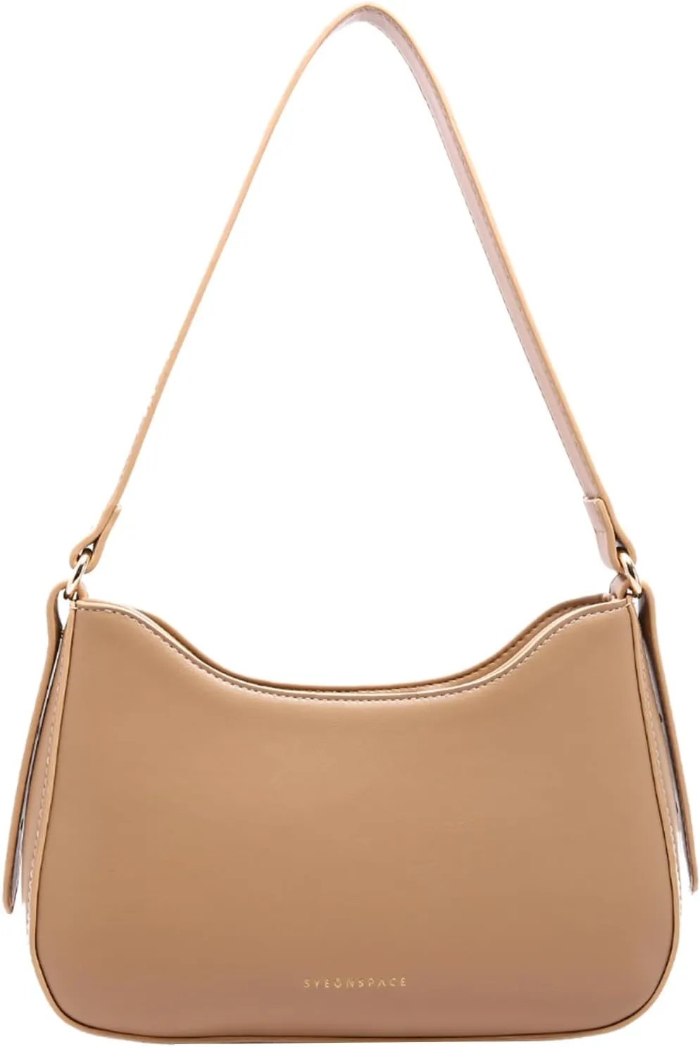 Small Shoulder Purse for Women - Mini Leather Shoulder Bag Little Tote Bag Trendy Hobo Bag with Zipper