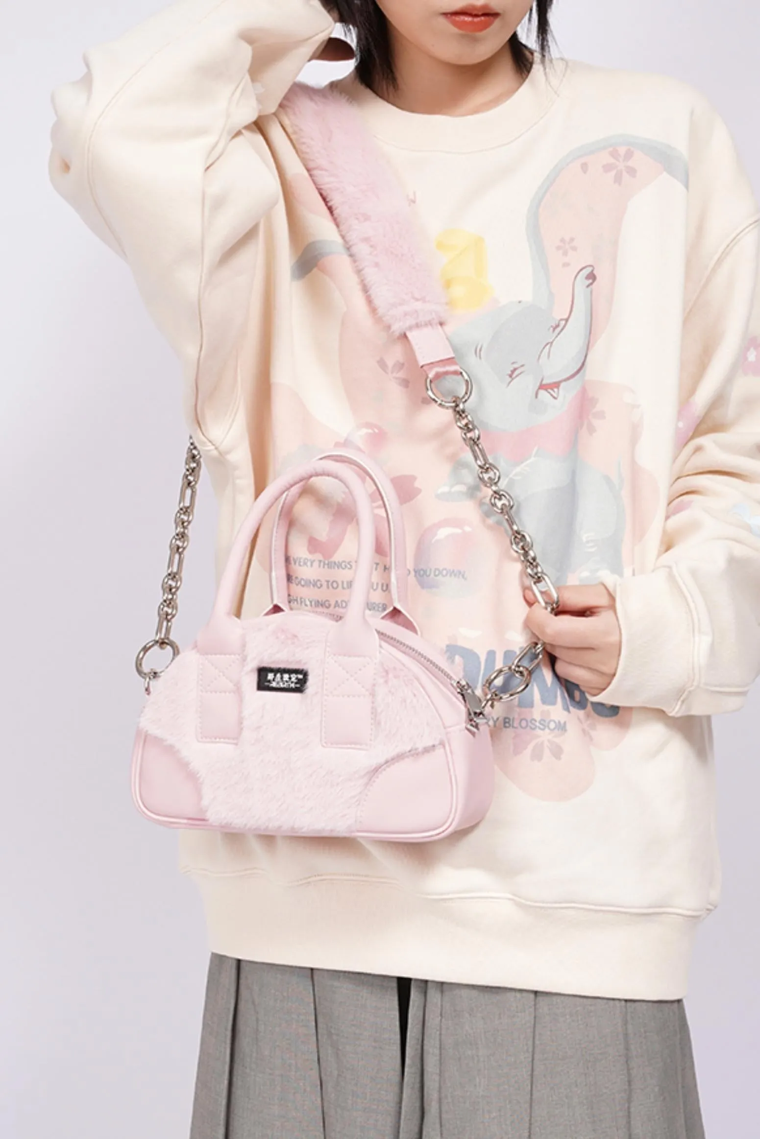 Spice Fur Sling Bag