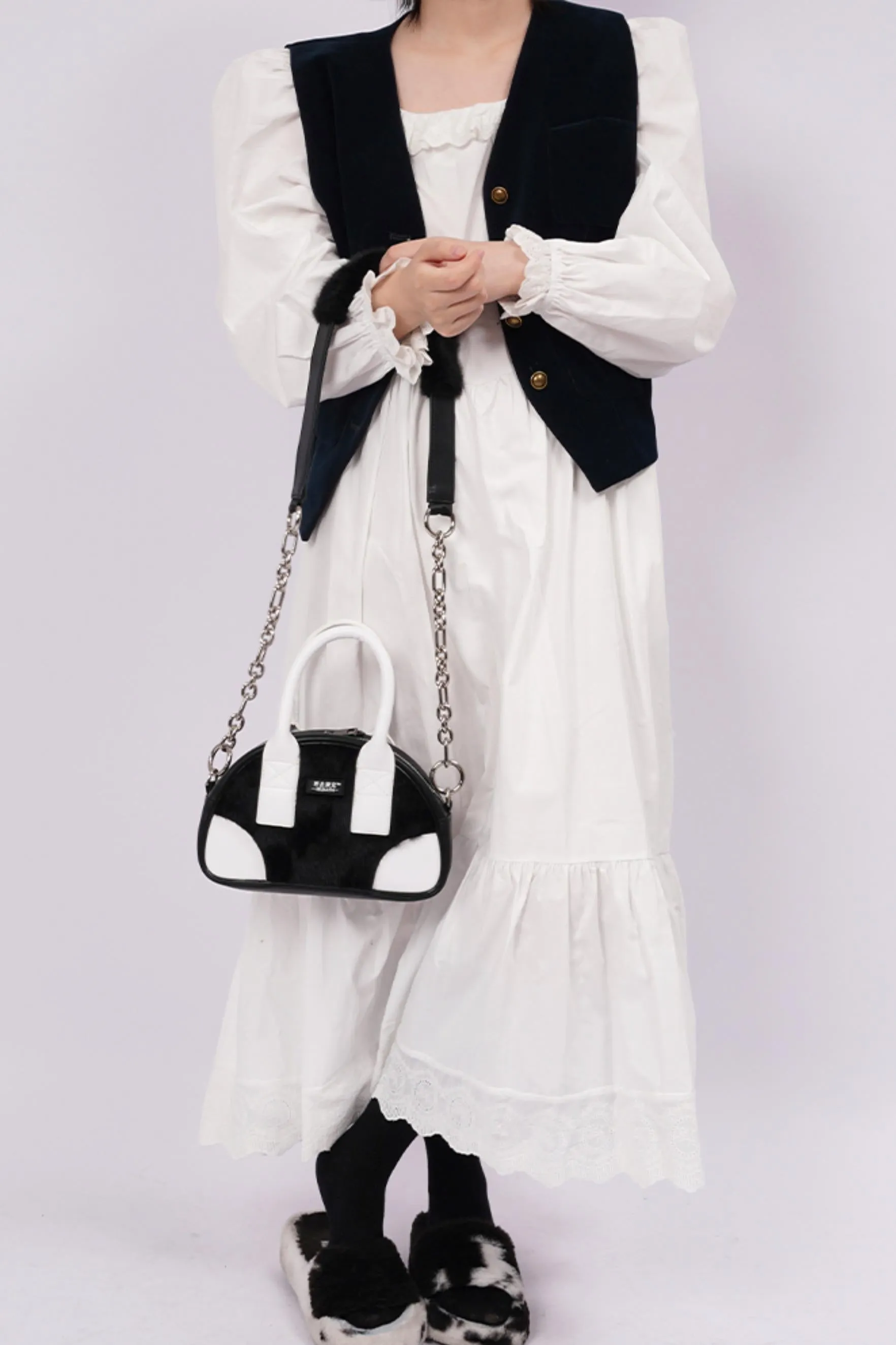 Spice Fur Sling Bag