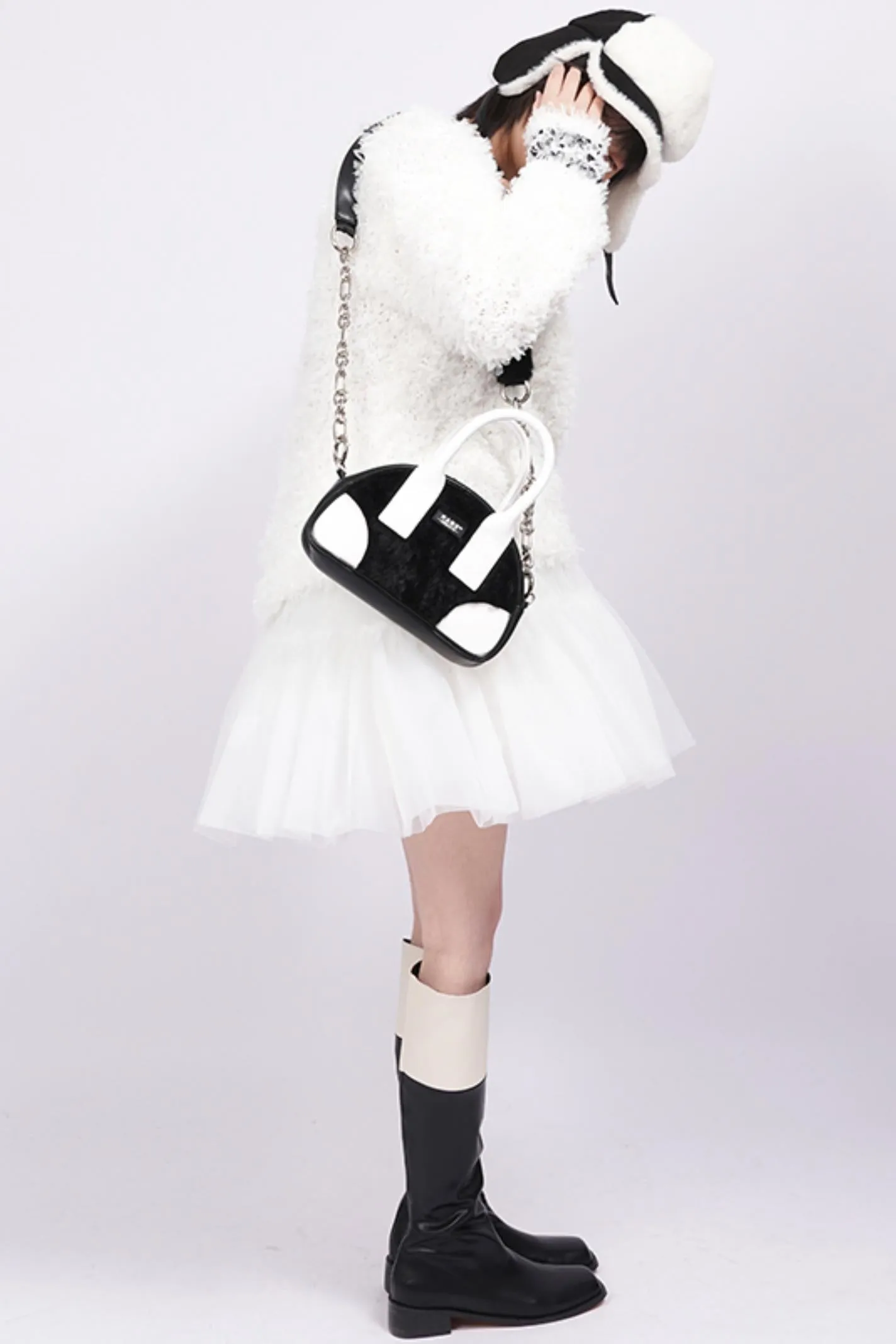 Spice Fur Sling Bag