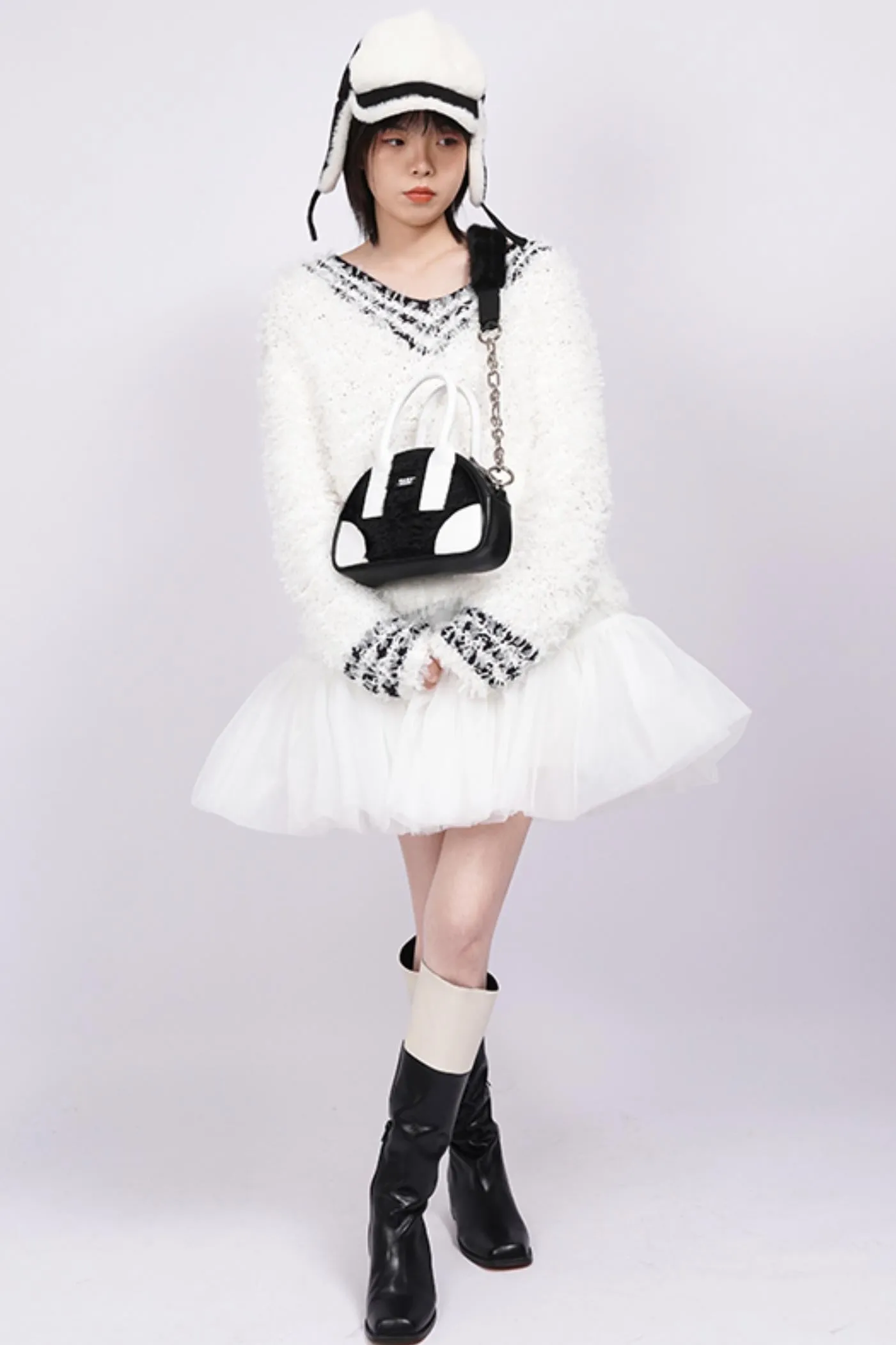 Spice Fur Sling Bag