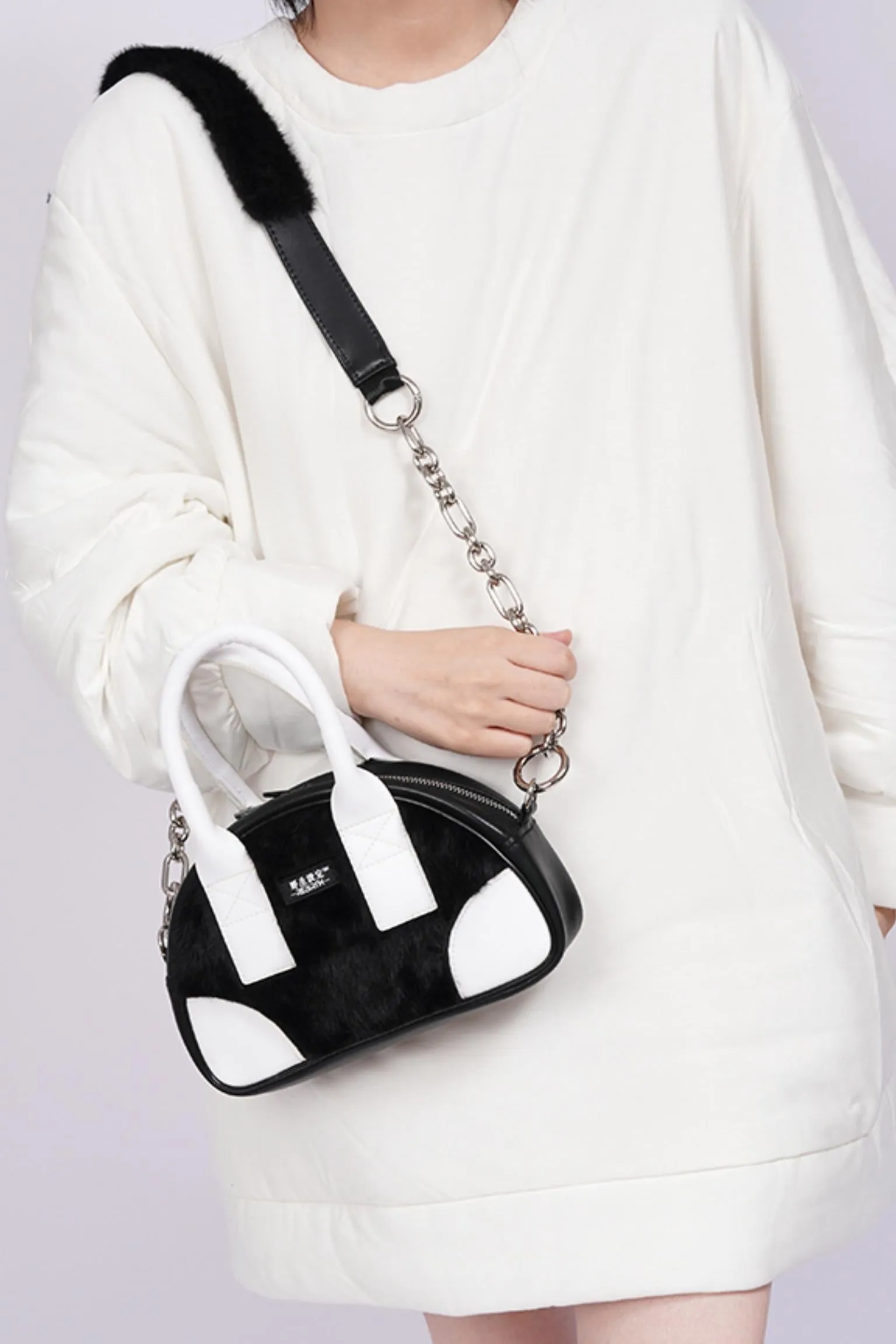 Spice Fur Sling Bag