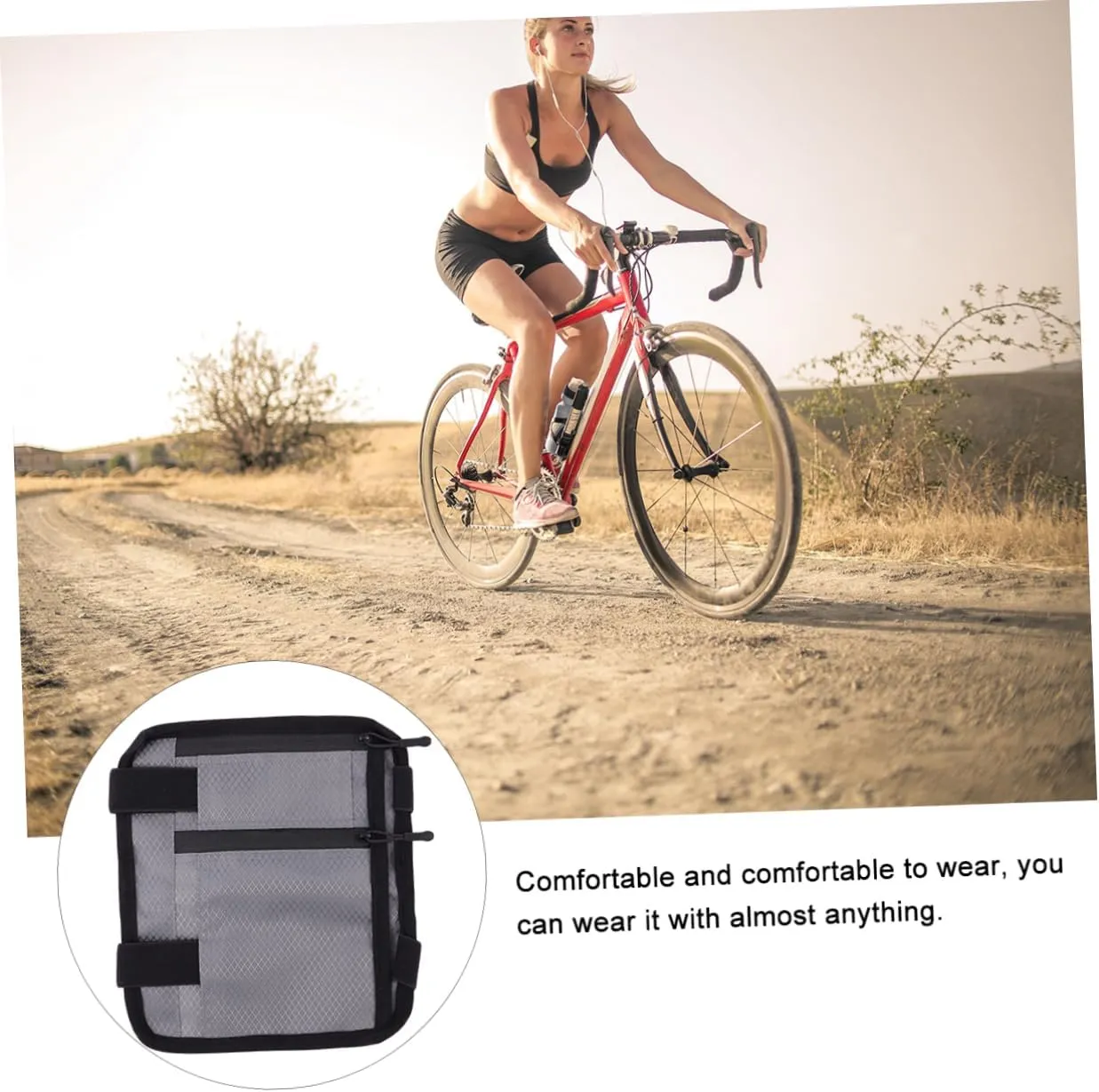 Sports Leg Bag Leg Ankle Pouch Mobile Phone Calf Bag for Outdoor Activities